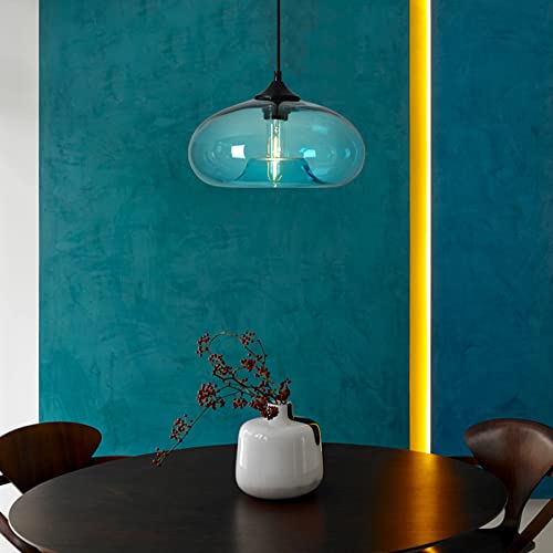 Industrial Shape of Onion Vintage Chandelier E27 Pendant Light Ceiling Lamp Colorful Glass Cage