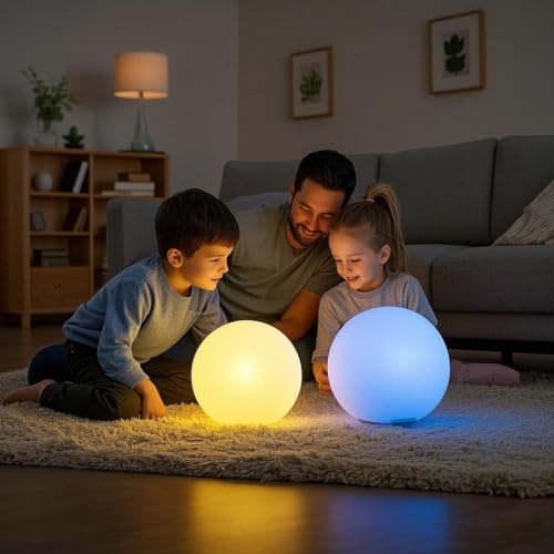 Rechargeable LED Ball Light 12"