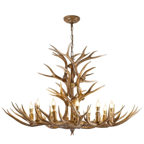 Antler Chandelier 12 Light