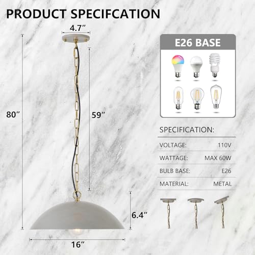 16" Pendant Lights Kitchen Island