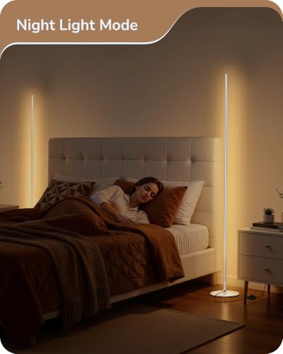 2 Pack 57.5” Corner Lamp with Remote (2 Count)