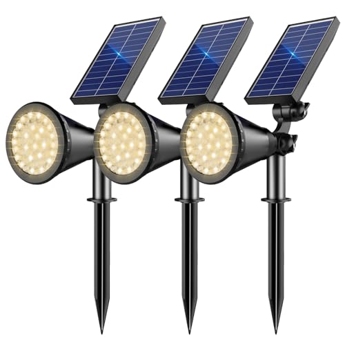 Solar Lights Outdoor Waterproof Spot Lights (3 Count)