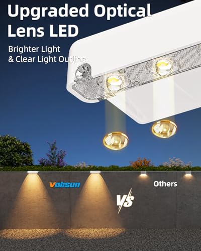 Solar Deck Lights 8 Pack (8 Count)