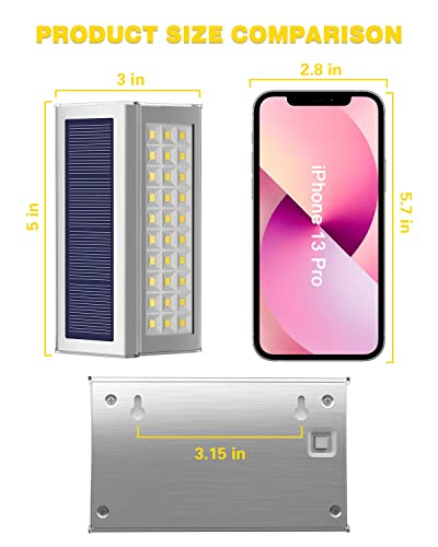 Solar Deck Lights (6 Count)