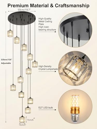 Long Chandeliers for High Ceilings