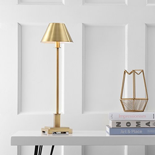 Roxy Slim Modern LED Table Lamp Metal 26"