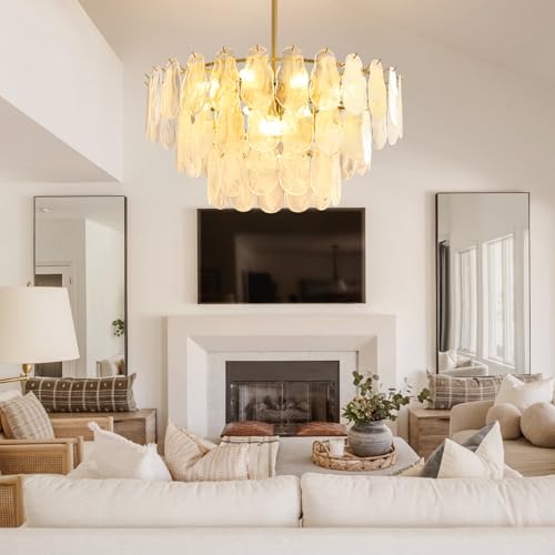 Modern Large Gold Chandeliers