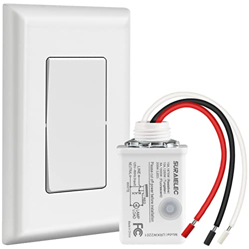 Wireless Light Switch Kit with Receiver