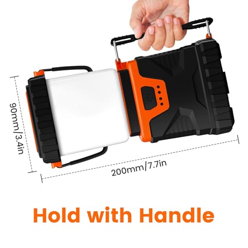LED Camping Lantern Rechargeable (2 Count)
