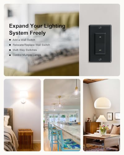 Wireless Light Switch and Receiver Kit