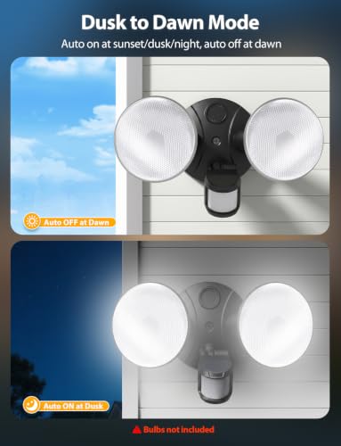 2 Pack Motion Sensor Outdoor Lights (2 Count)