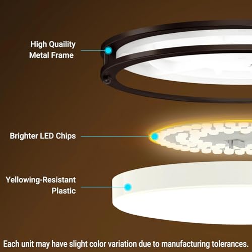 13 Inch Flush Mount Ceiling Lights