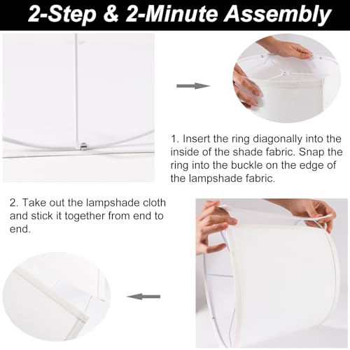 Lamp Shades Set of 2 (2 Count)