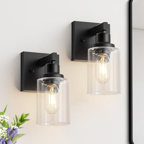 Set of 2 Wall Sconces for Bathroom