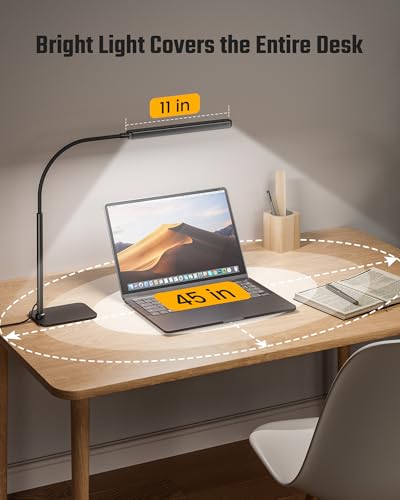 Eye Caring LED Desk Lamp Work Lamp Office Lamp with Base