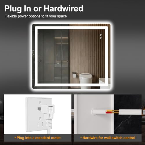 LED Bathroom Vanity Mirror with Lights