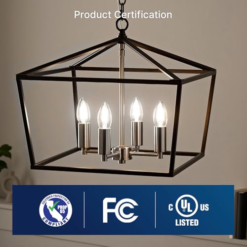 5000K Daylight B10 Dimmable LED E12 Candelabra Bulbs (12 Count)