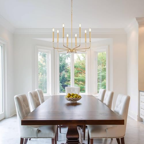 Modern Gold Chandelier for Dining Room