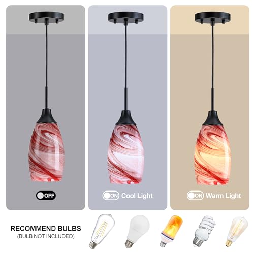 Mini Glass Pendant Light