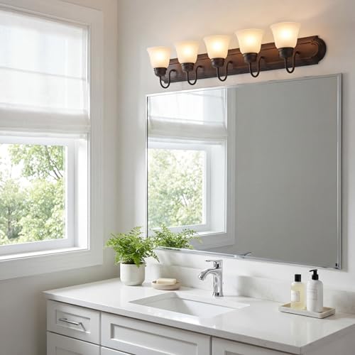 5 Light Bathroom Vanity Light