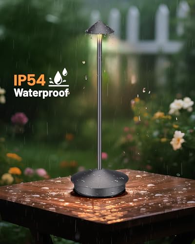 Portable Led Cordless Lamp Table Light 2 Pack