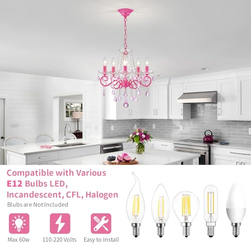 Small Crystal Chandelier