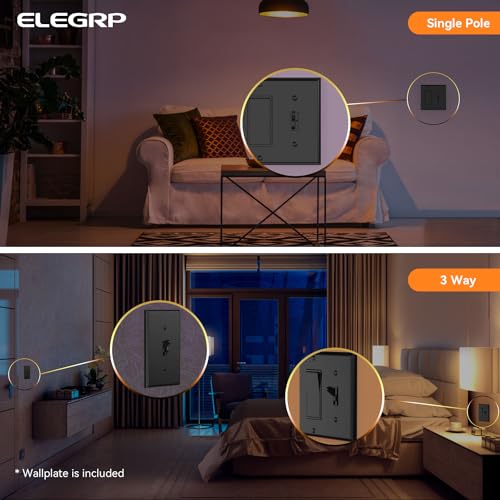 Digital Toggle Dimmer Switch for Dimmable LED