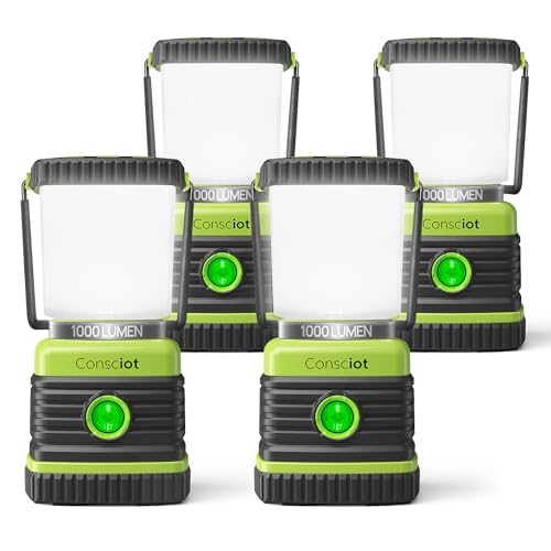 1000LM Battery Powered LED Camping Lantern