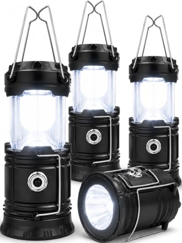 Solar LED Camping Lantern (2 Count)