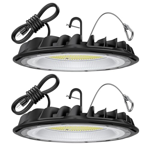 2 Pack ETL 155W UFO LED High Bay Light (2 Count)