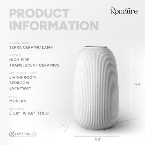 Modern Ceramic Decorative Table Lamp Living Room Bedroom Bedside