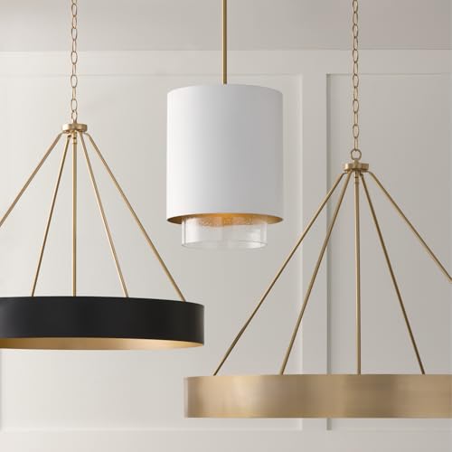 Capital Lighting 453061MA Weller Modern Metal Cylindrical Chandelier