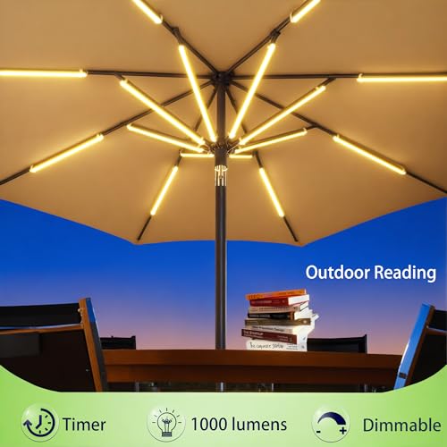Outdoor Patio Umbrella Lights