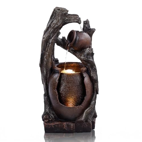 32" H Outdoor Water Fountain