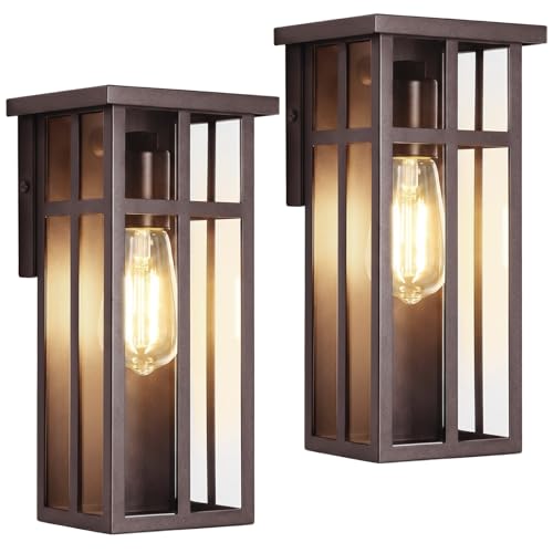 Outdoor Wall Light Fixtures (2 Count)