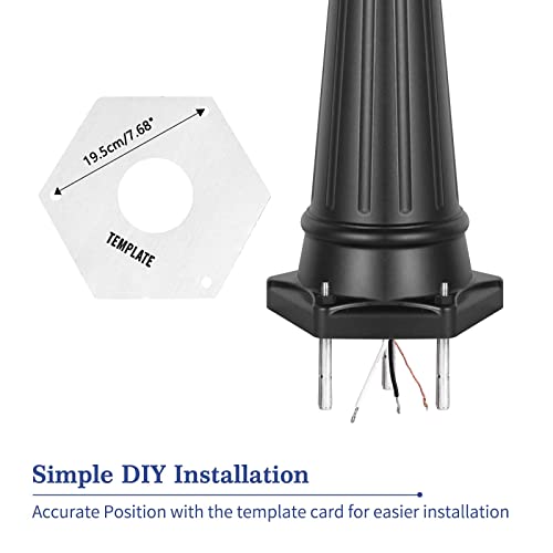 Dusk to Dawn Outdoor Lamp Post Lights