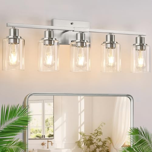 5 Light Bathroom Light Fixtures