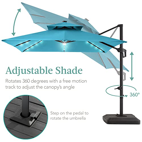 10x10ft Cantilever Patio Umbrella w