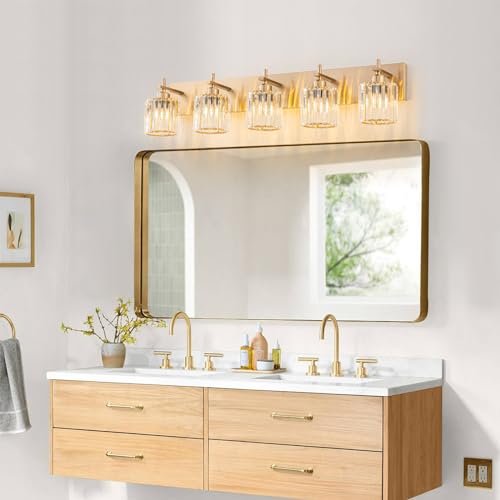 Modern Crystal Bathroom Vanity Lights
