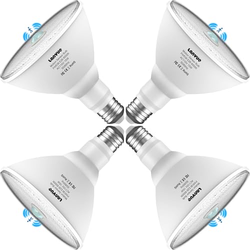 Motion Sensor Light Bulbs (4 Count)