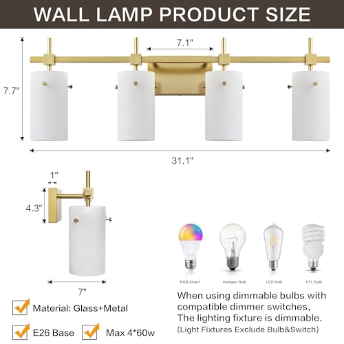 Bathroom Light Fixtures
