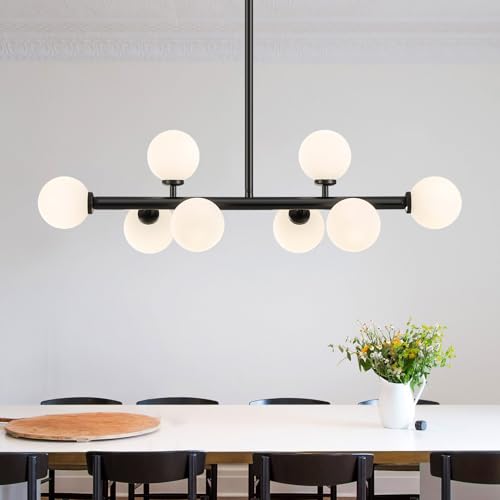 Mid Century Modern Globe Sputnik Chandelier