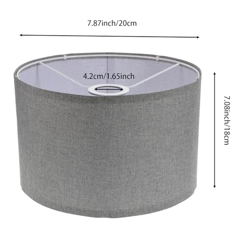 Cloth Lamp Shade Drum Lampshade Round lamp Shade Small Lamp Shades Fabric Lampshade for Table Lamp and Floor Light