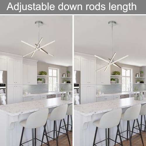 Modern LED Sputnik Chandeliers