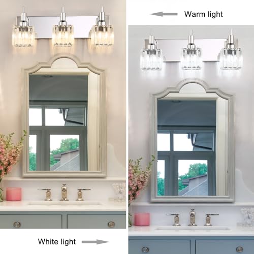 Modern Crystal Bathroom Vanity Light 3