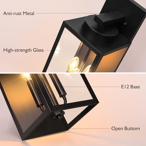 19” Large Outdoor Wall Light
