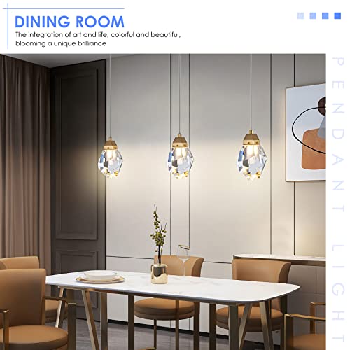 2 Pack Crystal Pendant Lights (2 Count)