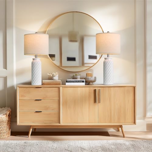 27" Ceramic Table Lamps Set of 2 (2 Count)