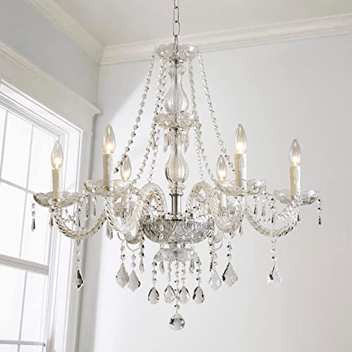 Saint Mossi 6 Light Chandelier Modern K9 Crystal Chandelier Lighting
