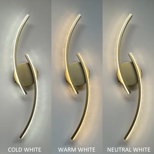 Set of 2 Crystal Glow Effect Gold Adhesive Wall Sconces Battery Operated